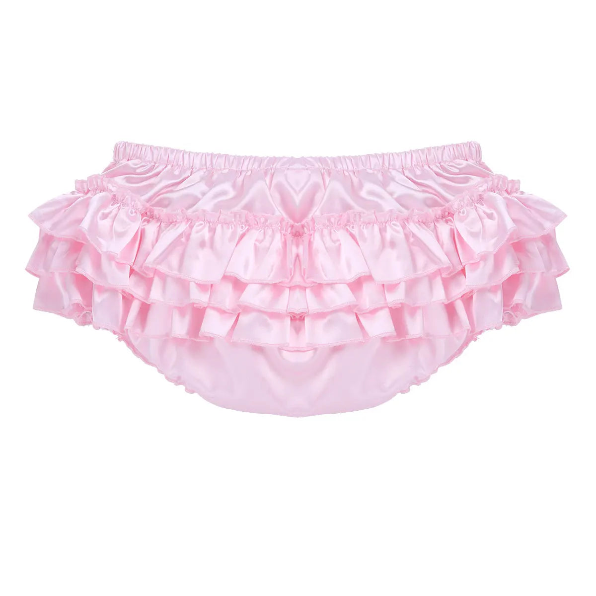 Sissy Ruffled Bloomer Panties – Satin (Colors)