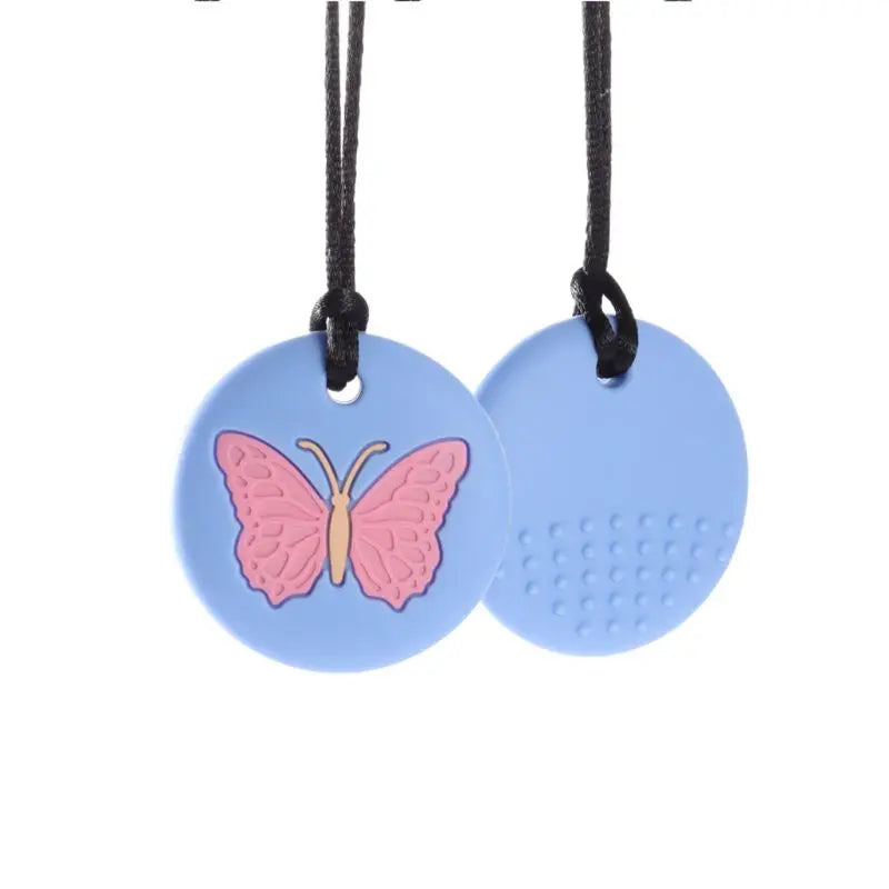 Cute Chewy Butterfly Necklace Teether