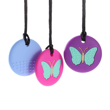 Cute Chewy Butterfly Necklace Teether