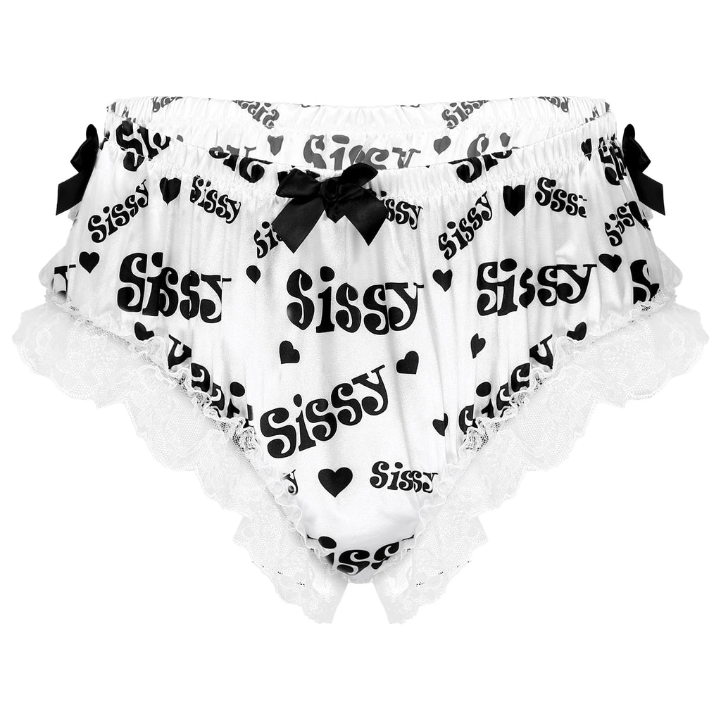Sissy Dreams Satin Lace Panties (Colors)