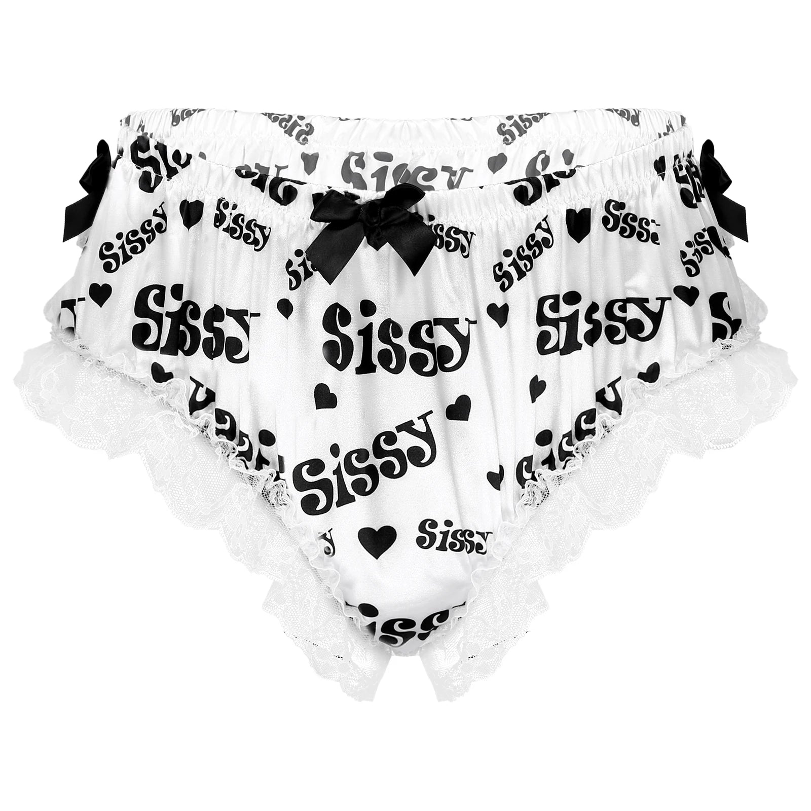 Sissy Dreams Satin Lace Panties (Colors)