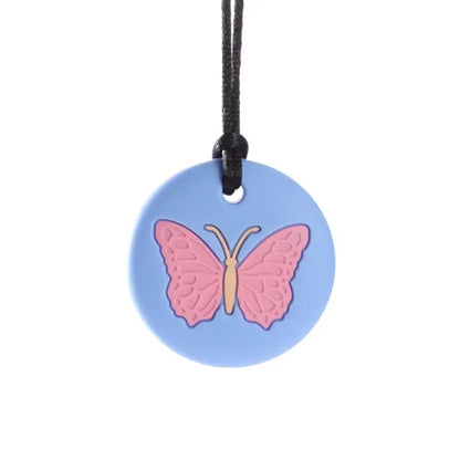 Cute Chewy Butterfly Necklace Teether