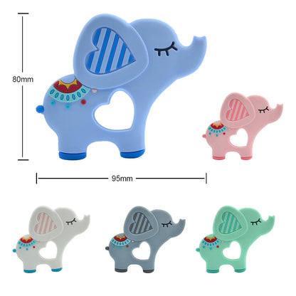 1PC Silicone Animal Teether (Colors)