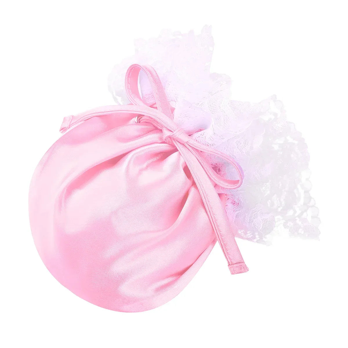 Sissy Lace G-String – Satin Underwear - Puppy's Aesthetics