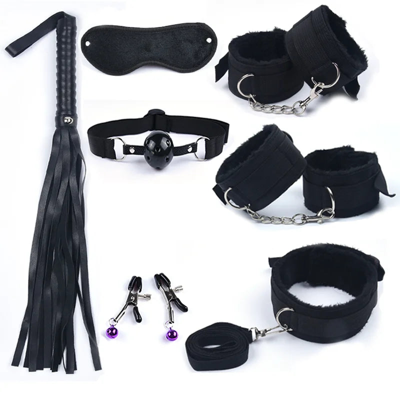 Complete Bondage BDSM Kit (Colors)