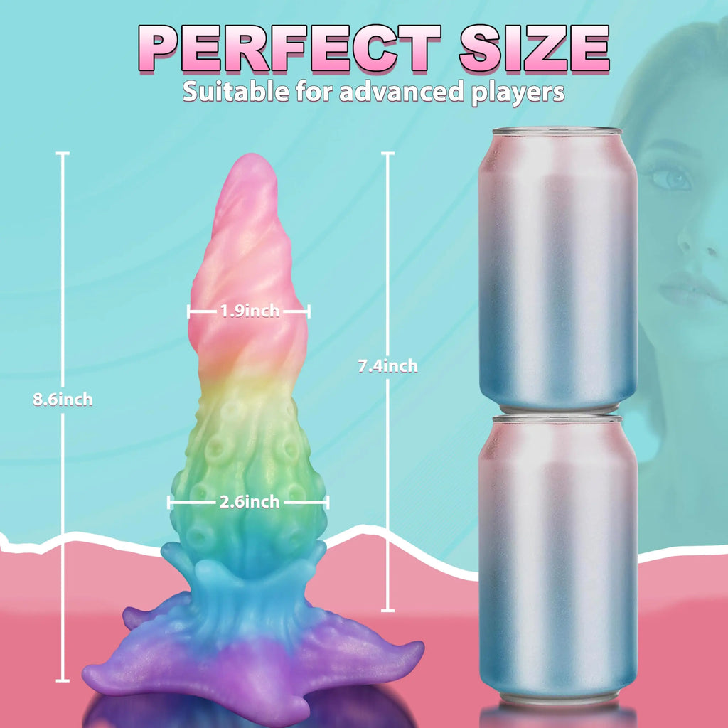 Rainbow Abyss Tentacle Dildo