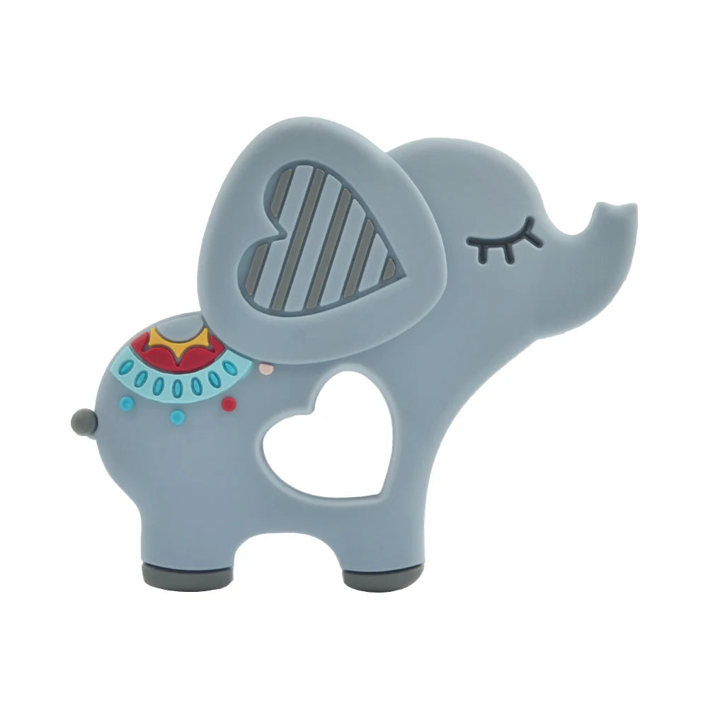 1PC Silicone Animal Teether (Colors)