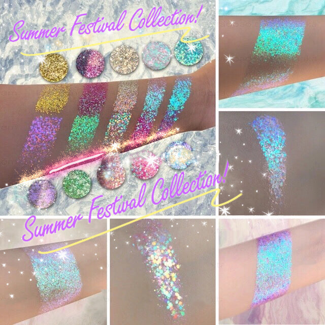 LEMON GOLD *LMT EDT* Summer Festival Pressed Glitter