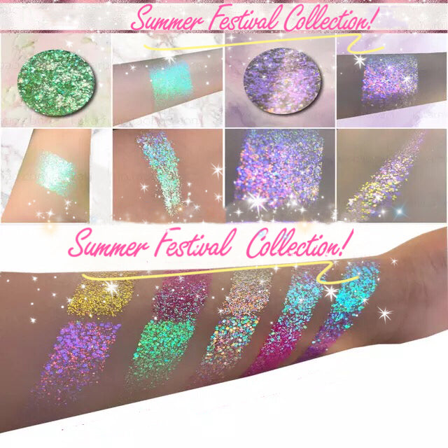 MINTY WATERLILY *LMT EDT* Summer Festival Pressed Glitter