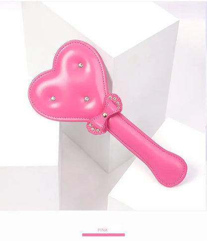 Heart Shape Leather Paddle Puppy's Aesthetics