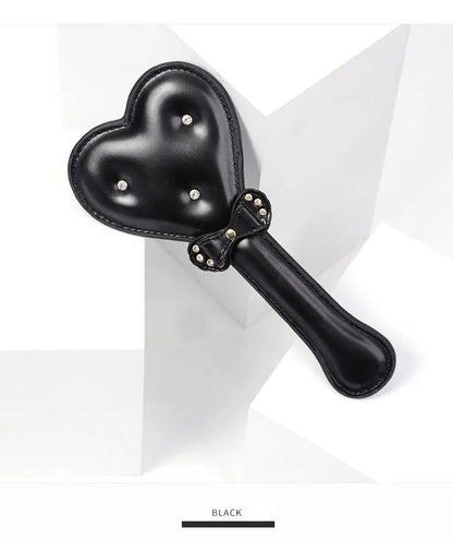 Heart Shape Leather Paddle Puppy's Aesthetics