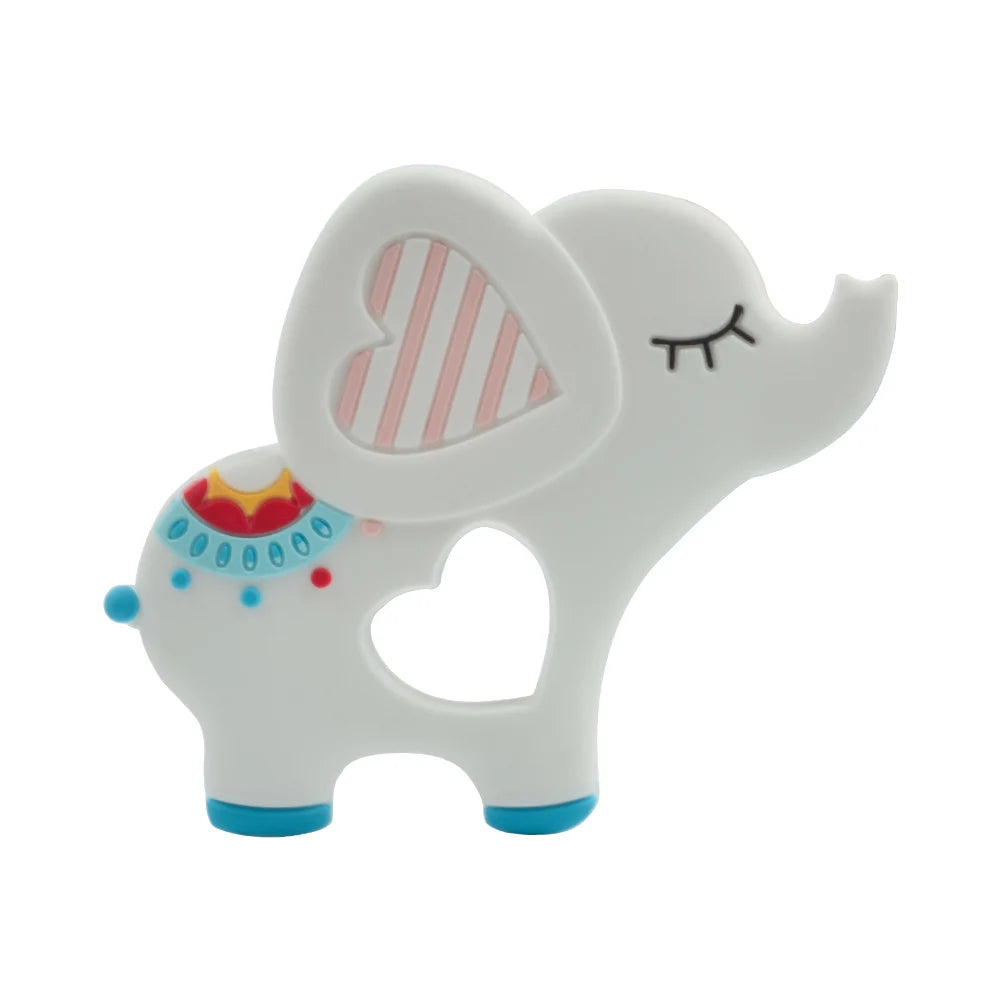 1PC Silicone Animal Teether (Colors)