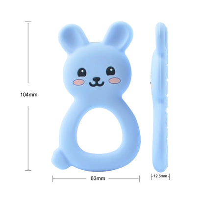 1PC Silicone Animal Teether (Colors)