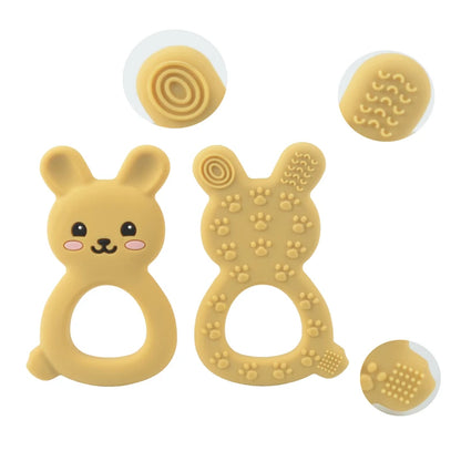 1PC Silicone Animal Teether (Colors)