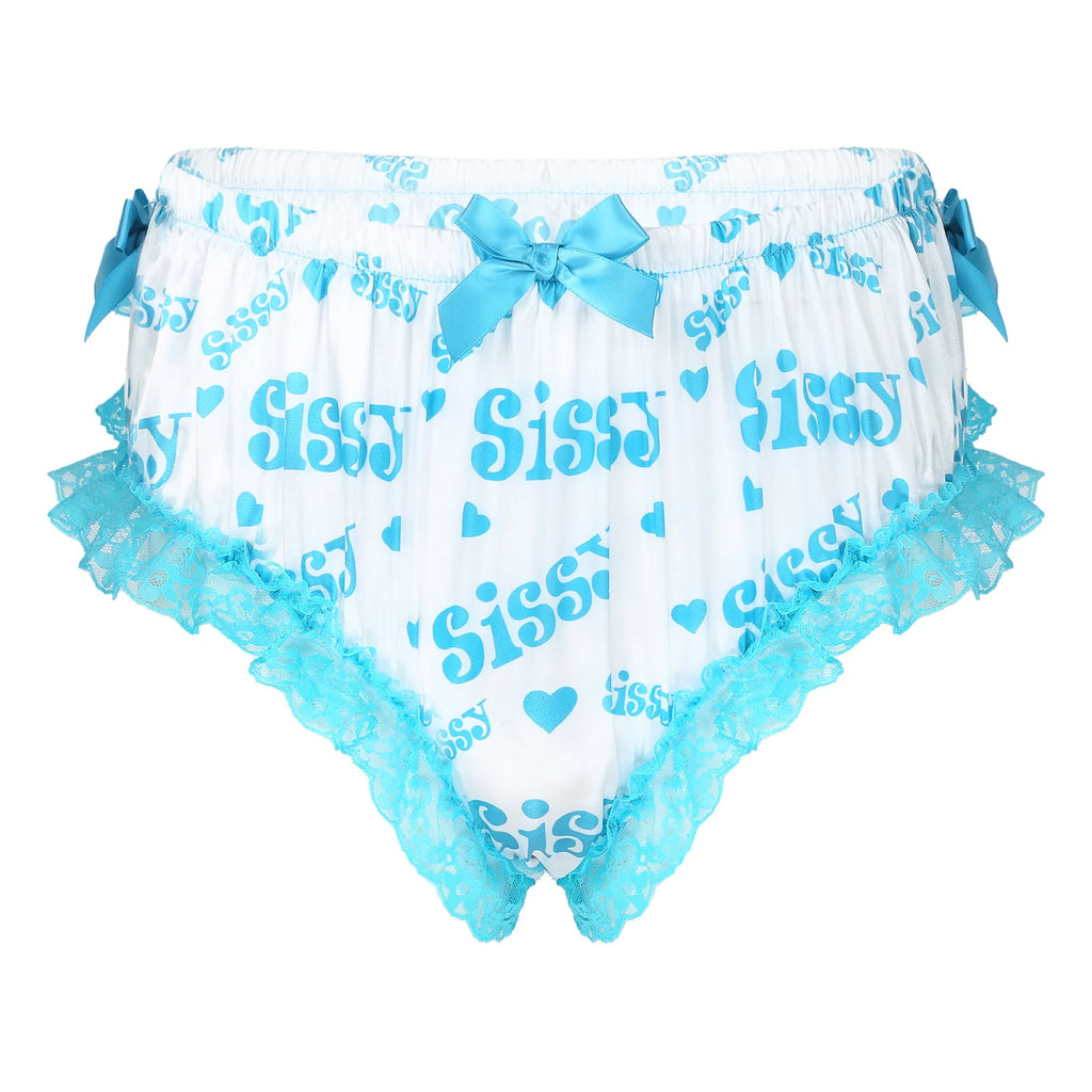 Sissy Dreams Satin Lace Panties (Colors)