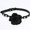 Silicone Rose Mouth Plug Ball - Puppy's Aesthetics