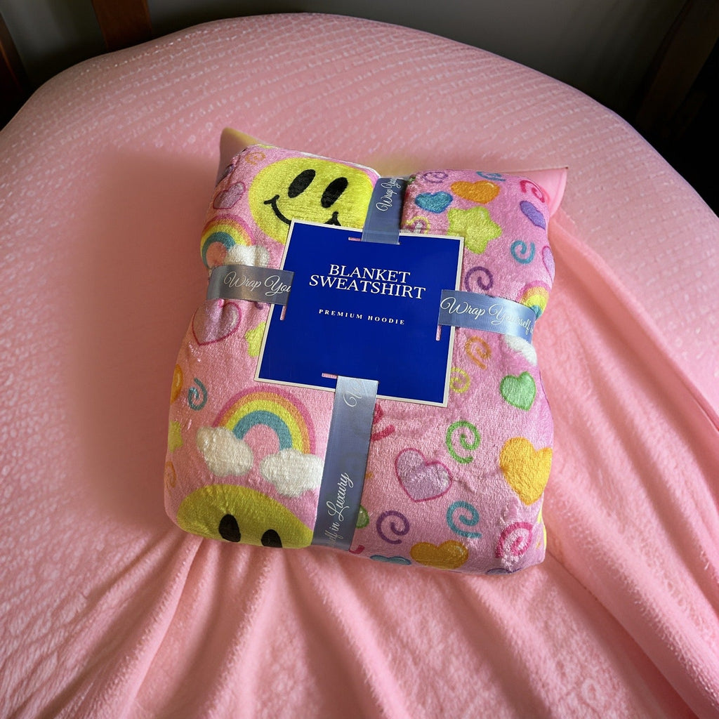 My Back Hurts Jumbo Blanket Hoodie