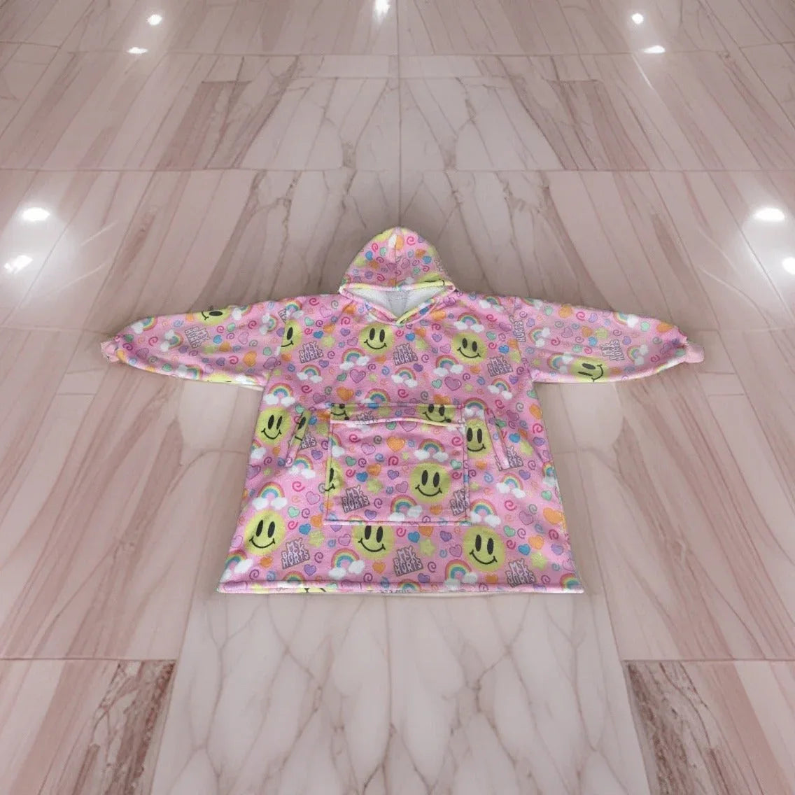 My Back Hurts Jumbo Blanket Hoodie - Puppy's Aesthetics