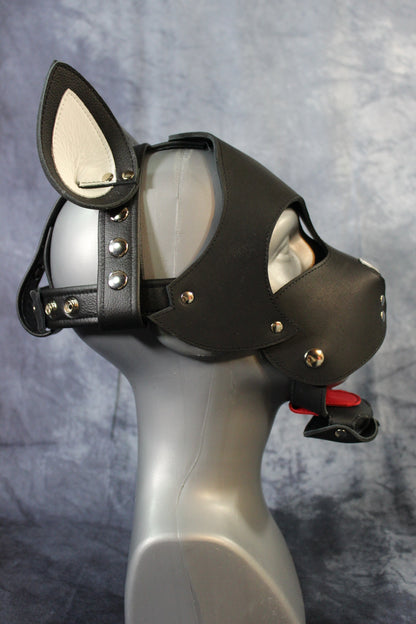 Kitten Play Leather Hood