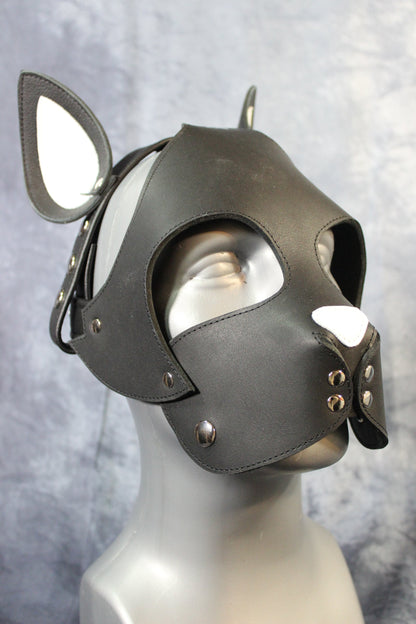 Kitten Play Leather Hood