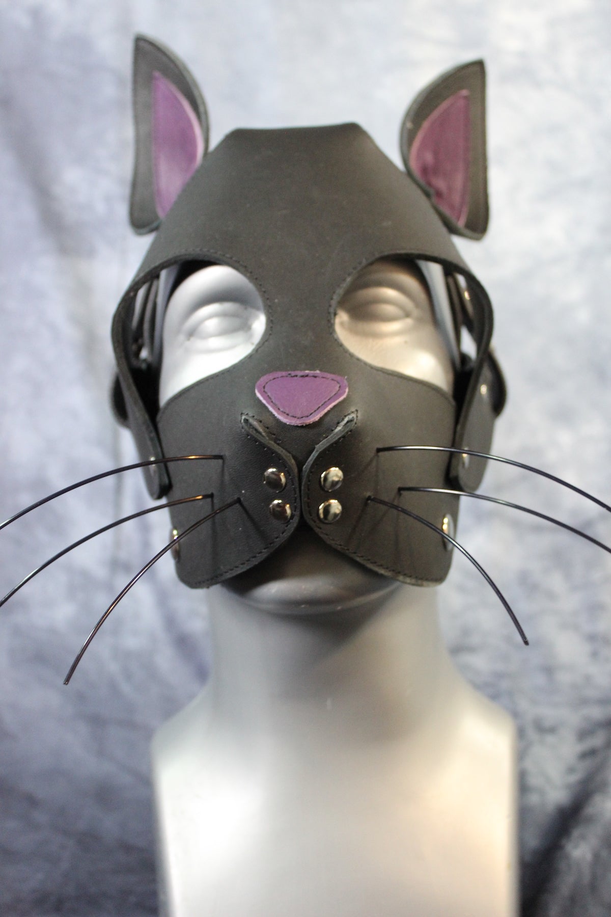 Kitten Play Leather Hood