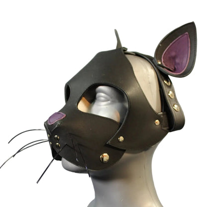 Kitten Play Leather Hood