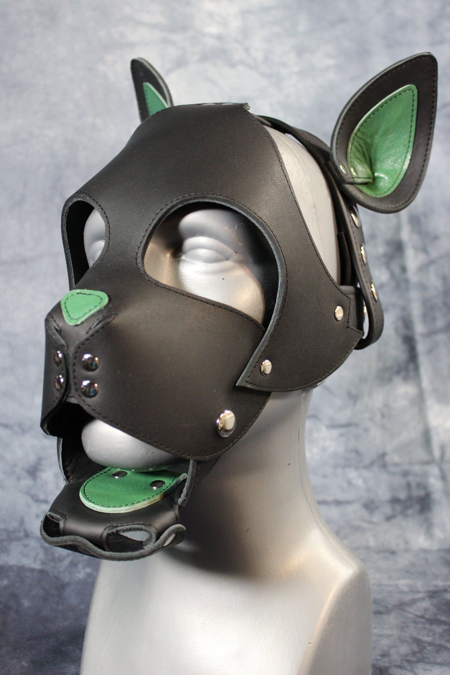 Kitten Play Leather Hood