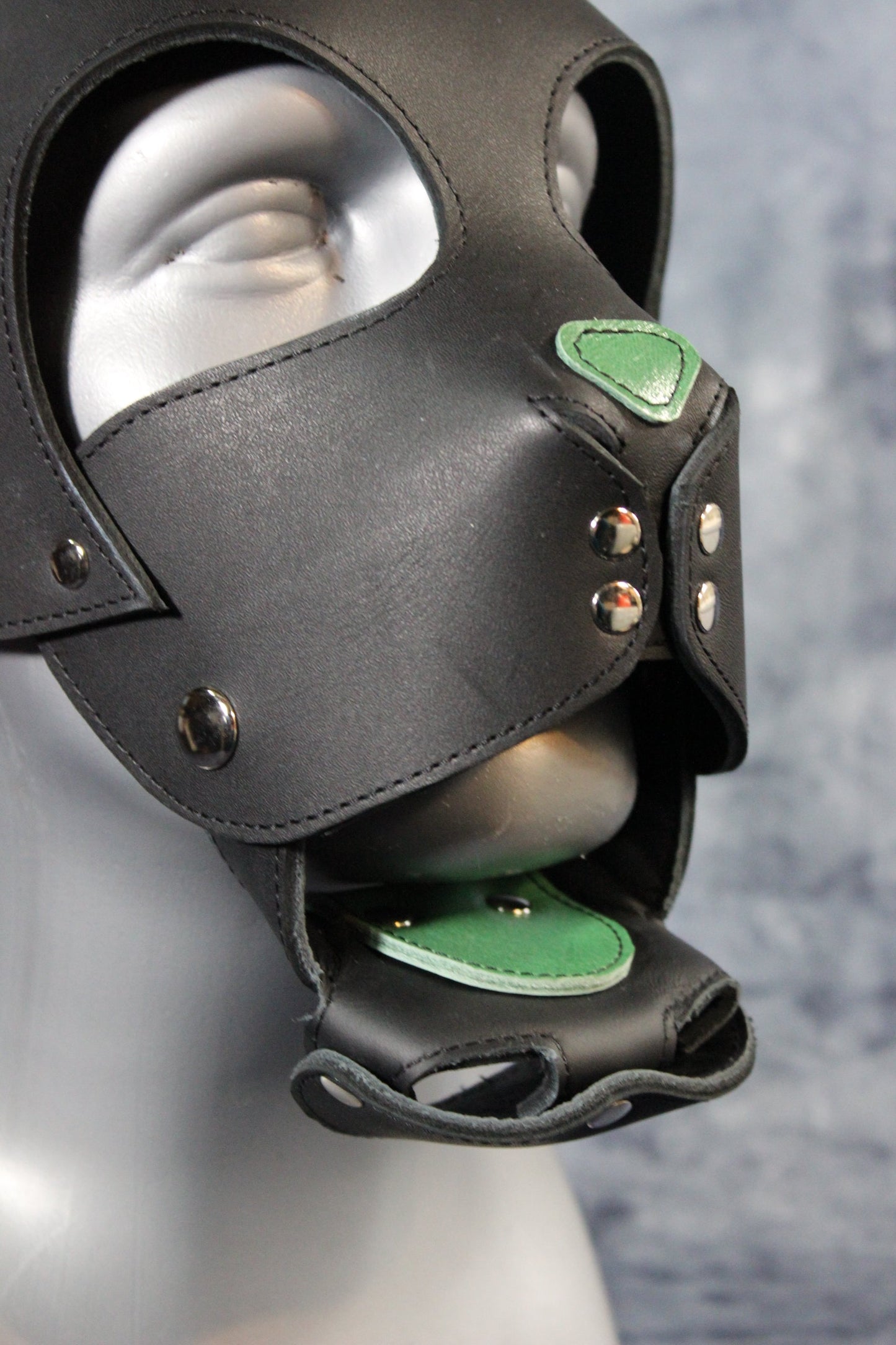Kitten Play Leather Hood