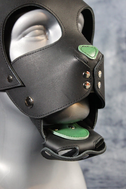 Kitten Play Leather Hood