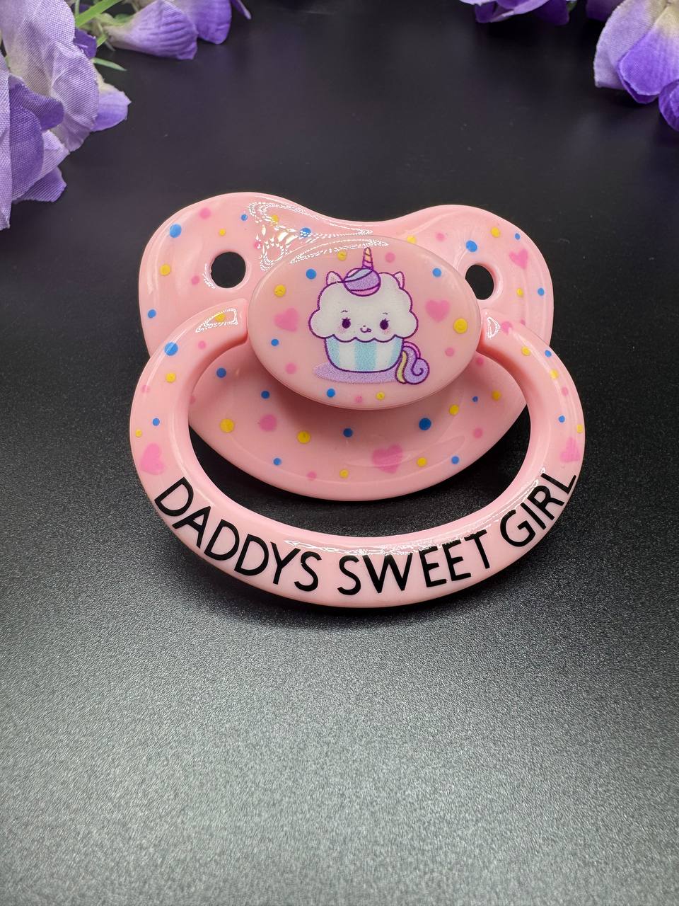 Daddy's Cupcake Adult Pacifier - Puppy's Aesthetics