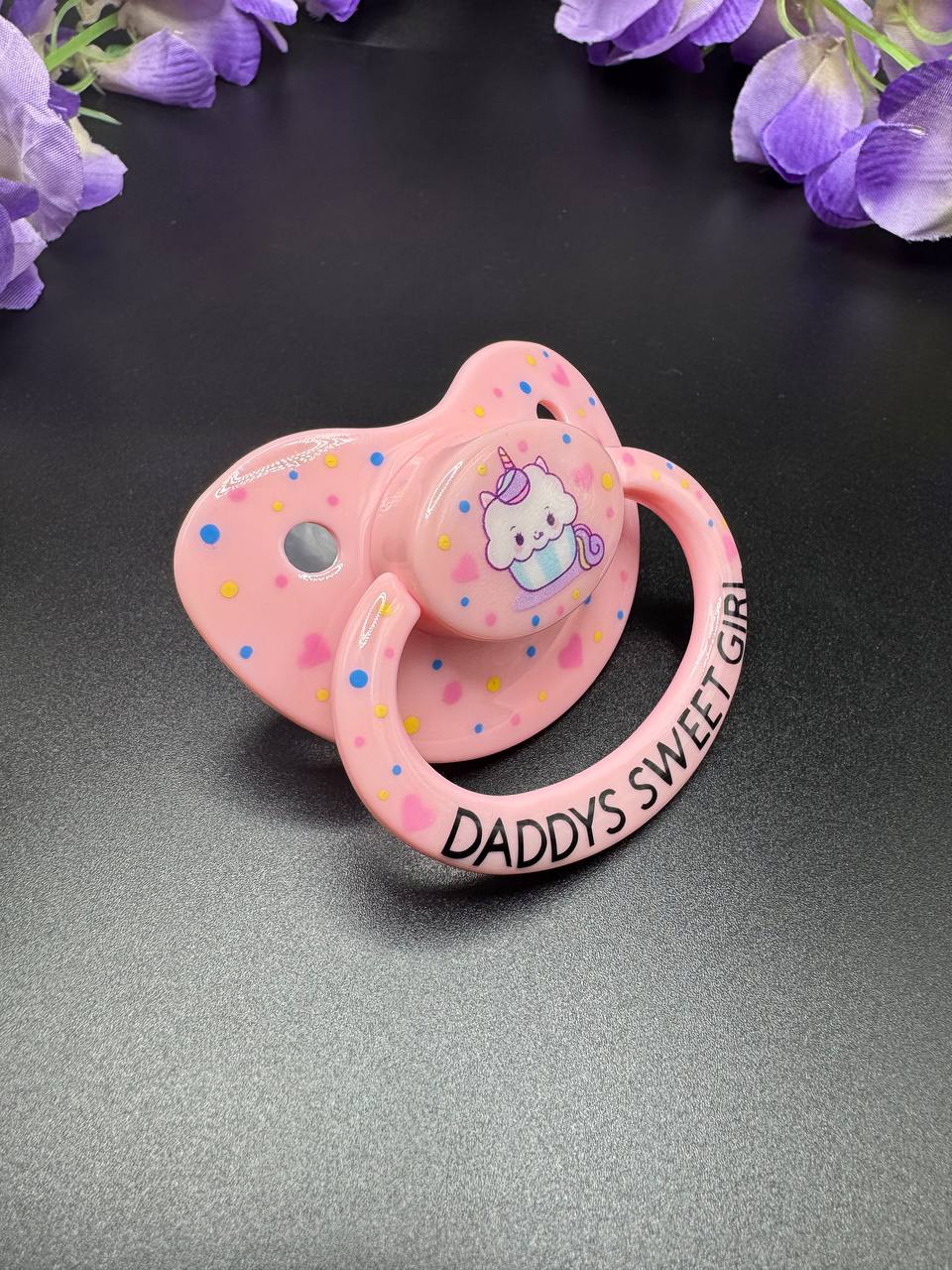 Daddy's Cupcake Adult Pacifier - Puppy's Aesthetics