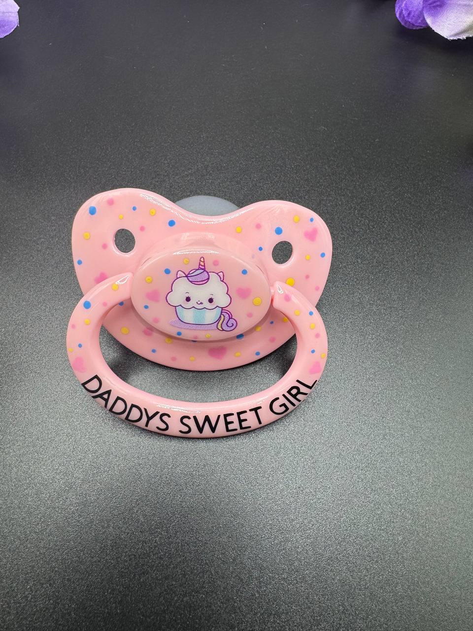 Daddy's Cupcake Adult Pacifier - Puppy's Aesthetics