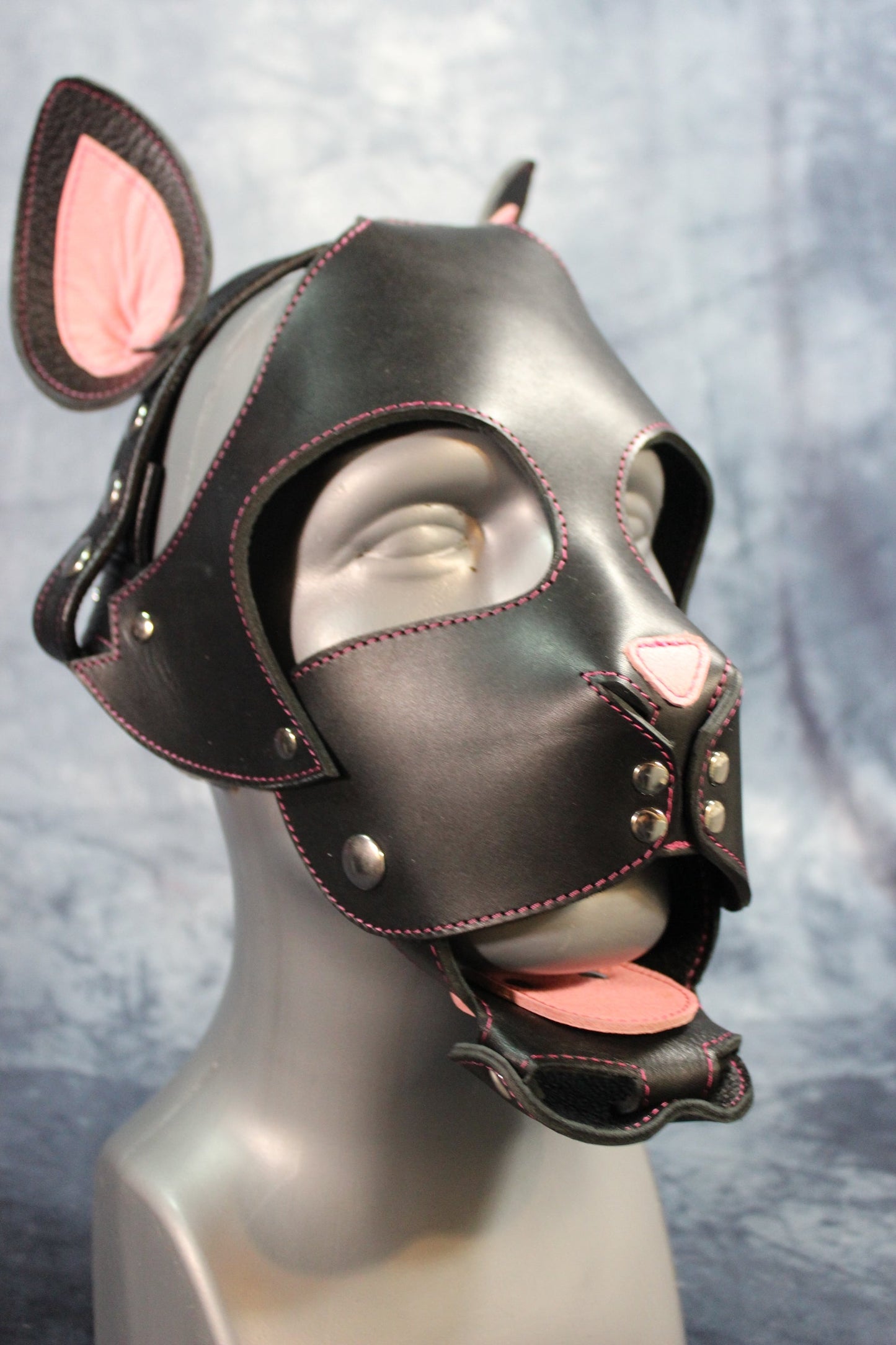 Kitten Play Leather Hood