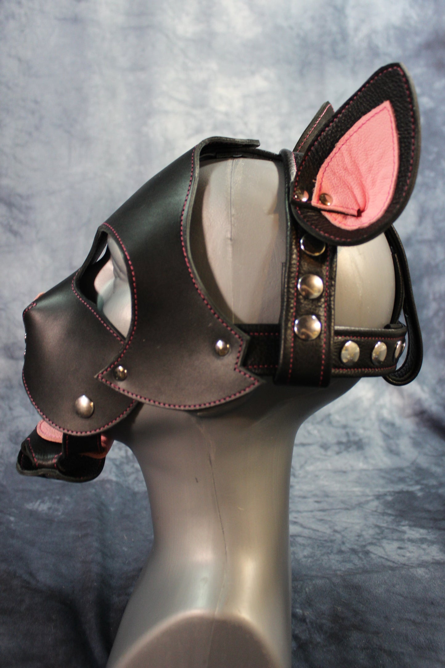 Kitten Play Leather Hood