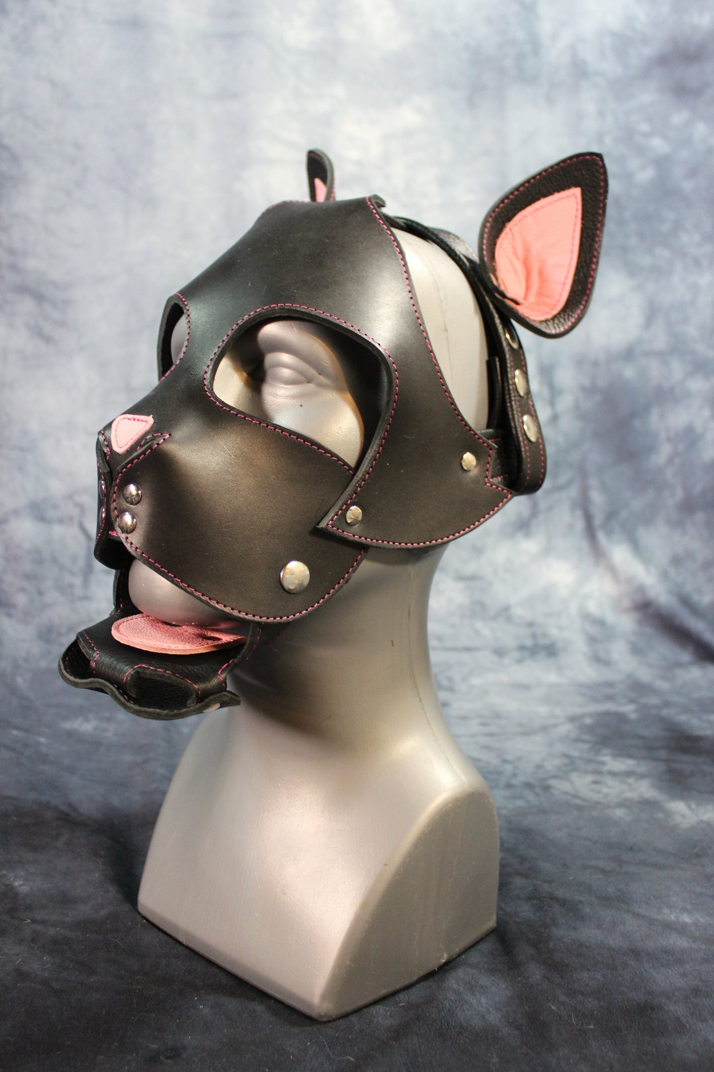 Kitten Play Leather Hood