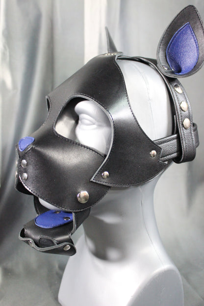 Kitten Play Leather Hood