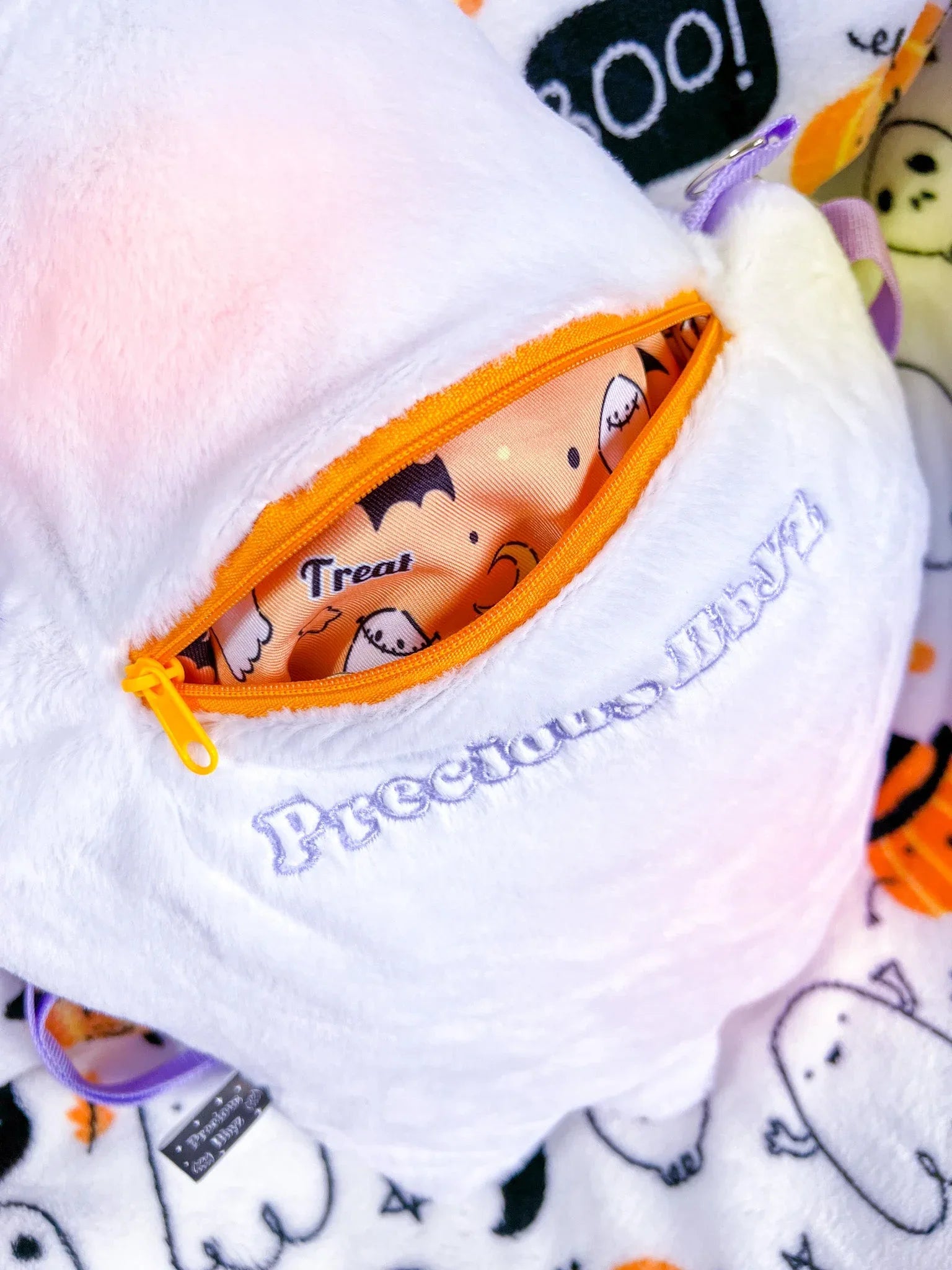 Fluffy Phantom Plush Purse - Puppy's Aesthetics