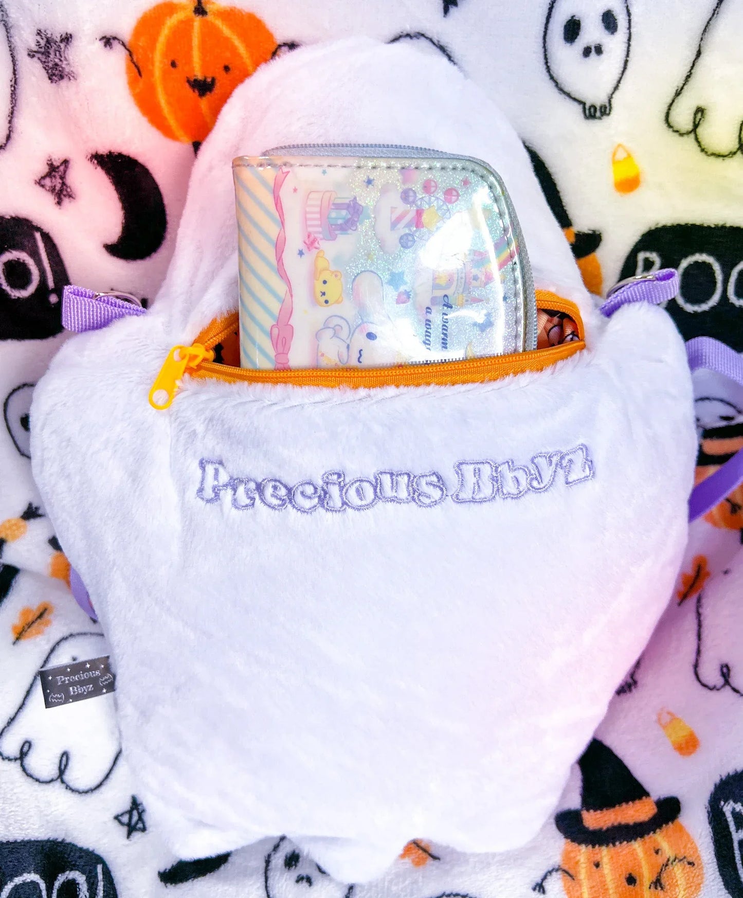 Fluffy Phantom Plush Purse - Puppy's Aesthetics