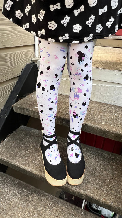 Dottie Dalmation Unisex Tights - Puppy's Aesthetics