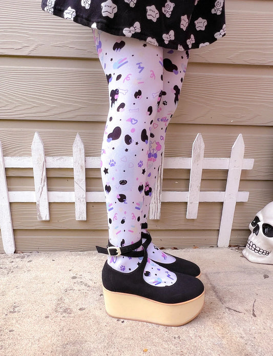 Dottie Dalmation Unisex Tights - Puppy's Aesthetics