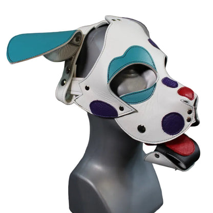 Rainbow Dalmatian Pup Hood
