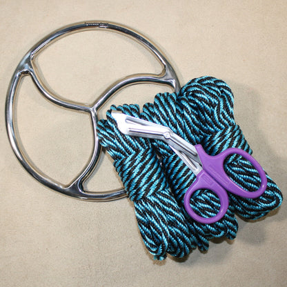 Beginners Rope Bondage Kit (3x30ft + Shears!) - 6mm - 1/4" MFP