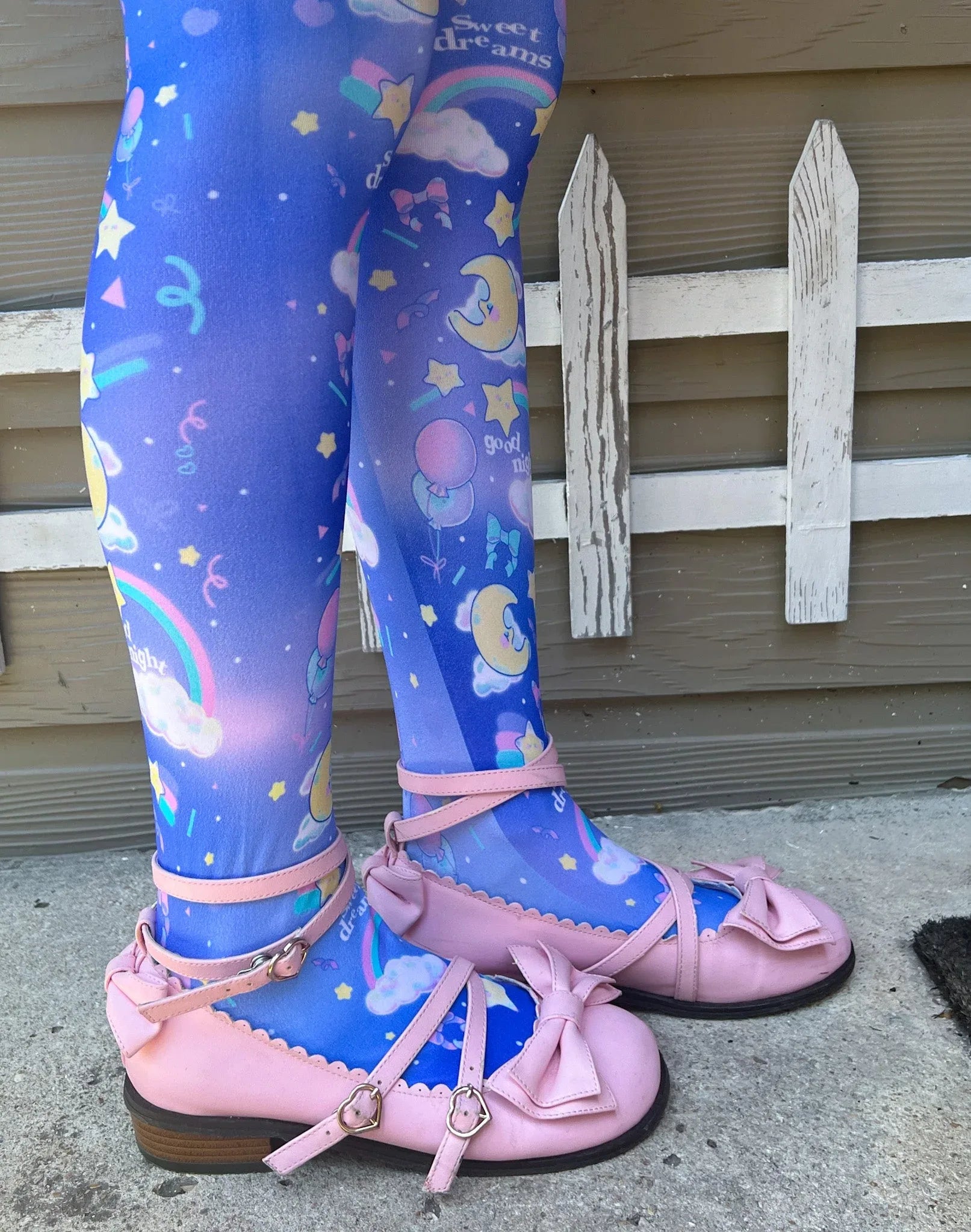 Good Night Unisex Tights - Puppy's Aesthetics