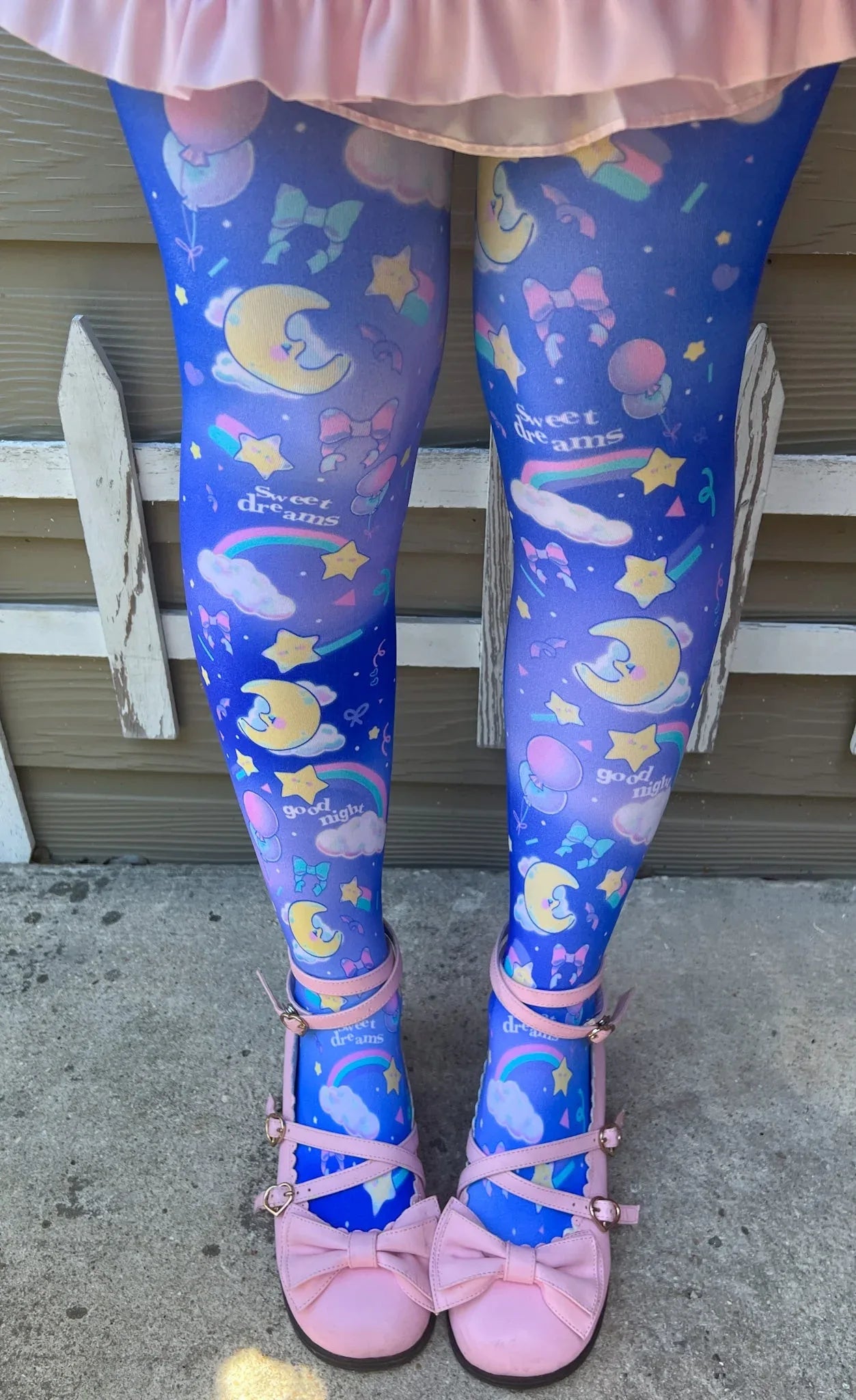 Good Night Unisex Tights - Puppy's Aesthetics