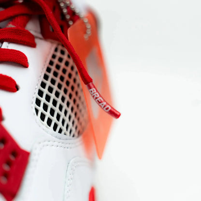 Cherry Bold Red Elastic Shoelaces - Puppy's Aesthetics