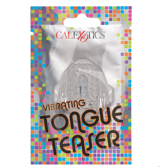 Foil Pack Vibrating Tongue Stimulator - Clear