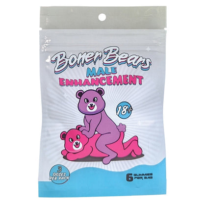 USA Only - Boner Bears Single Gummy Display of 20
