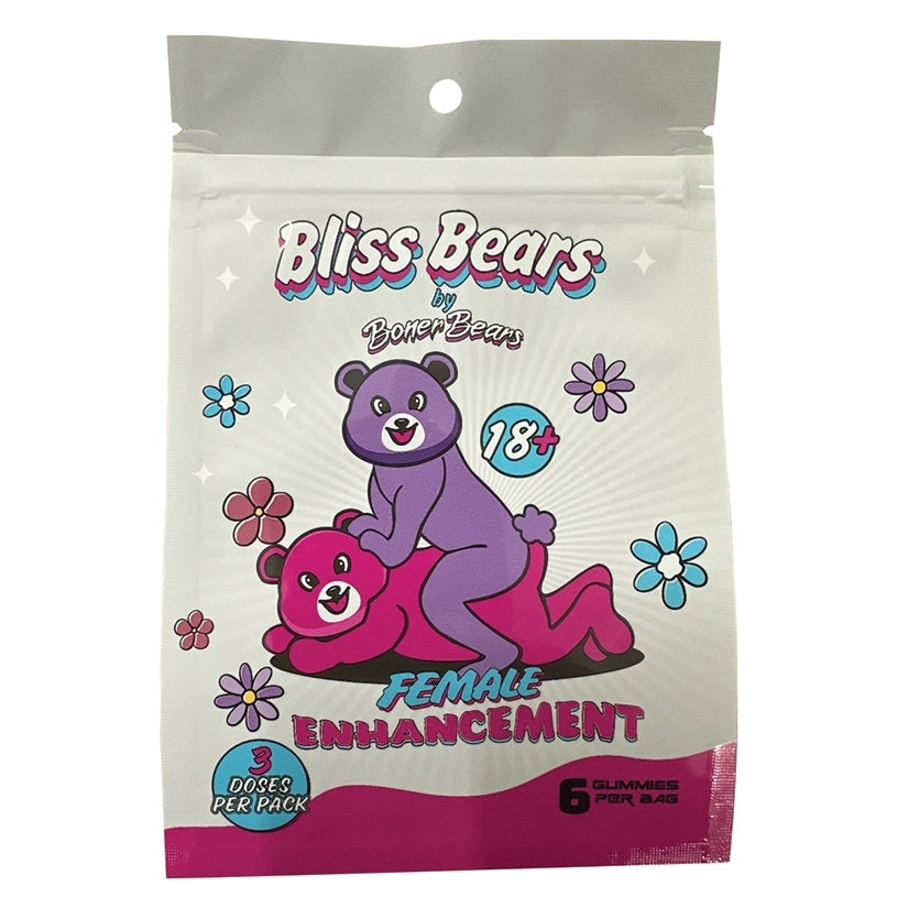 USA Only - Bliss Bears Single Gummy Display of 20
