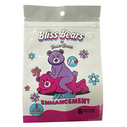 USA Only - Bliss Bears Single Gummy Display of 20