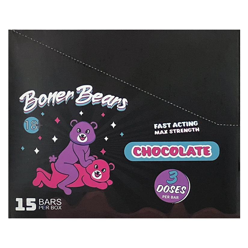 USA Only - Boner Bears Chocolates Display of 15